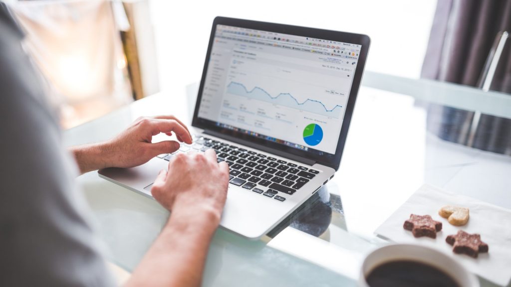 Mostrando resultados de las estadisticas para un negocio, ya sea web o redes sociales